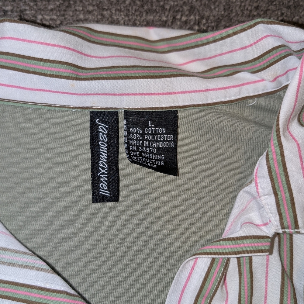 Jasminmaxwell Striped Shirt